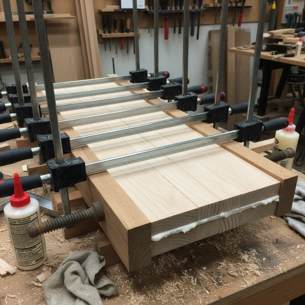 How Tight Is Too Tight When Clamping Wood Glue?