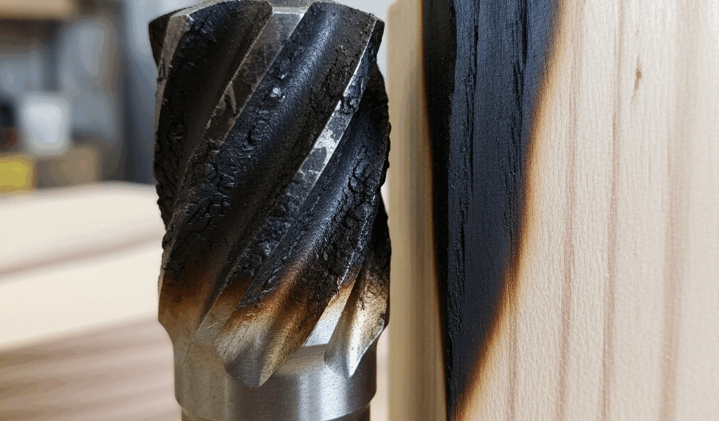 Router Bit Burning Wood Causes and How to Fix It