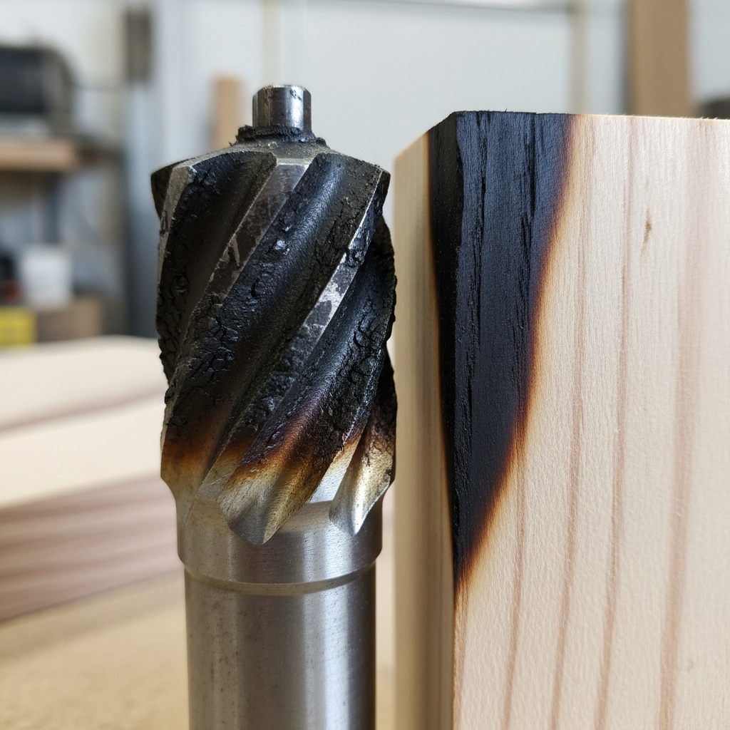 Router Bit Burning Wood Causes and How to Fix It