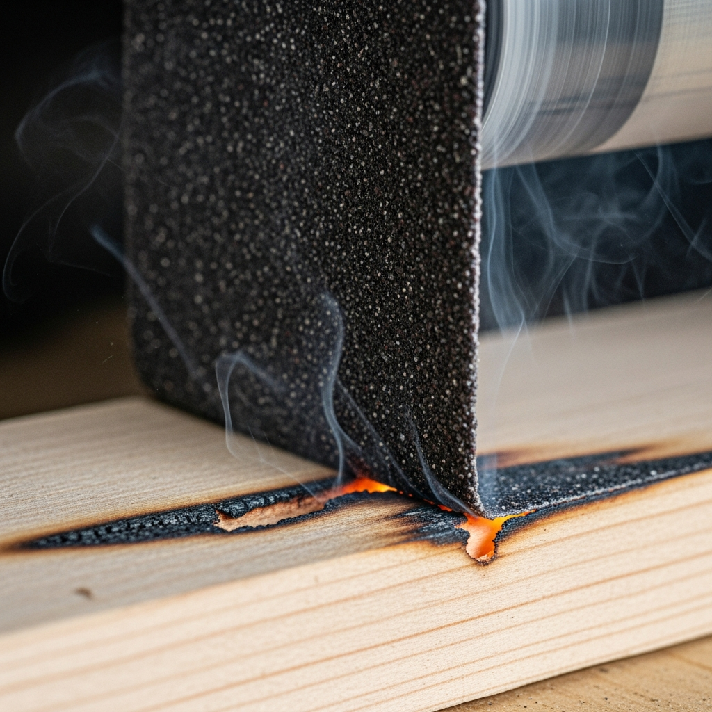 Wood Burning on Sander Belts How to Stop It Fast