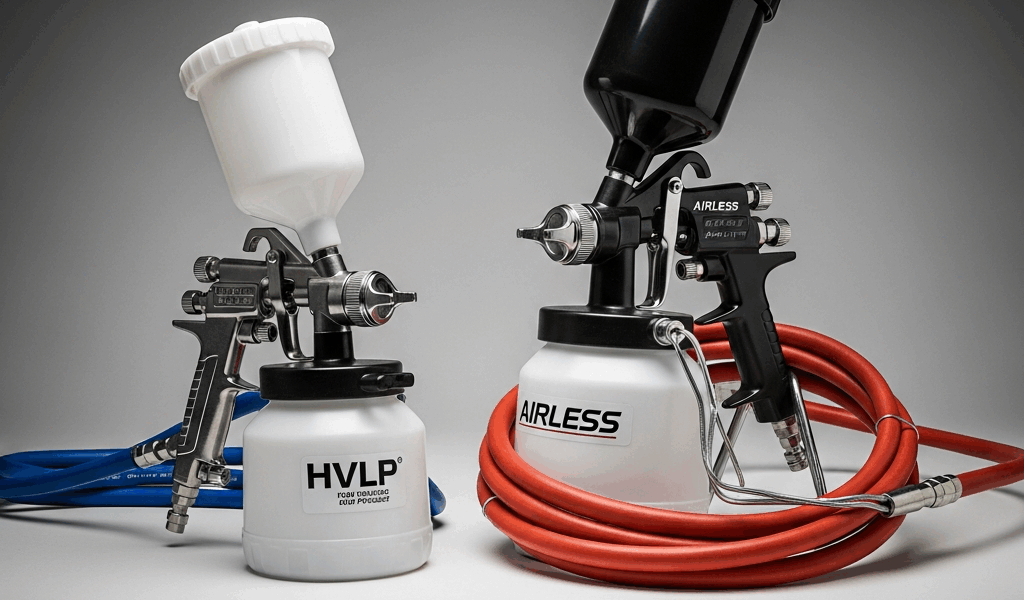 Professional photograph related to: Best Paint Sprayer for Furniture — HVLP vs Airless for a Smooth 