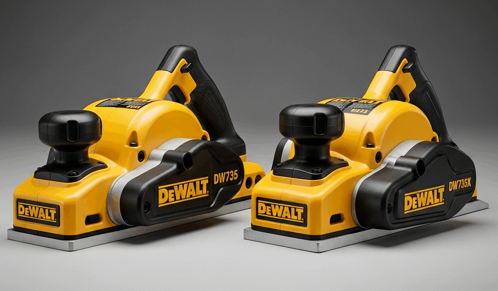 Dewalt DW735 vs DW735X Planer Is the X Model Worth the Extra