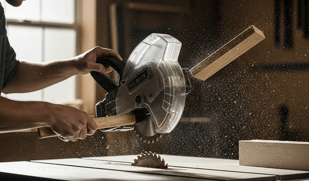 Professional photograph related to: Table Saw Kickback — What Causes It and How to Prevent It. High 