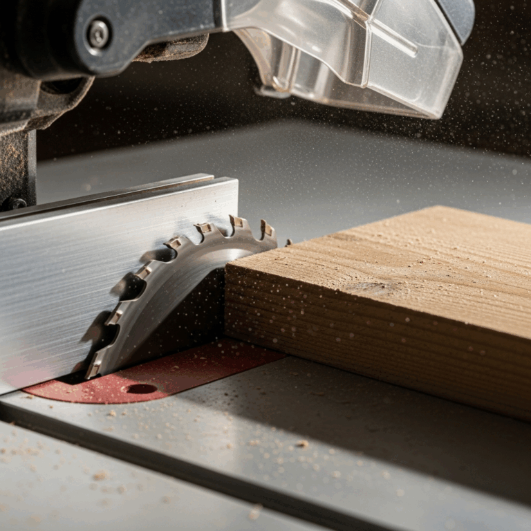 Table Saw Kickback What Causes It and How to Stop It