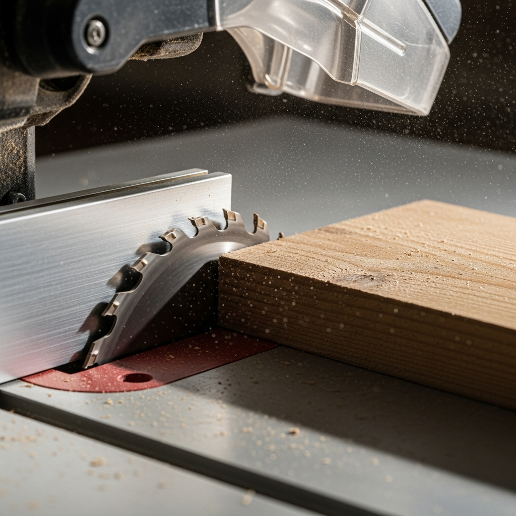 Table Saw Kickback What Causes It and How to Stop It