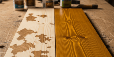 Wood Stain Blotching on Softwood How to Prevent