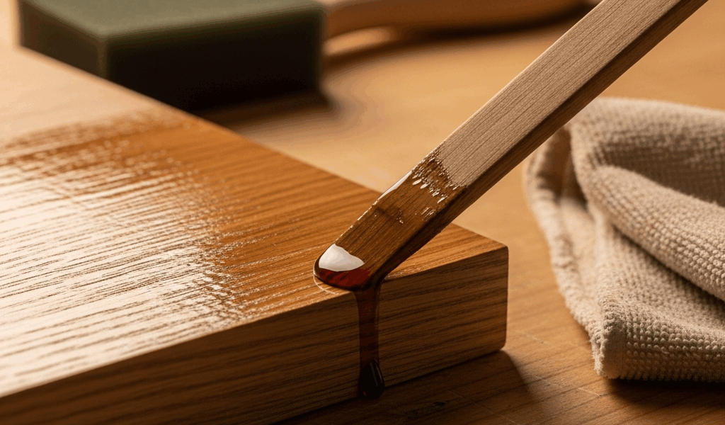 Wood Finish Drips and Runs How to Apply It Smooth