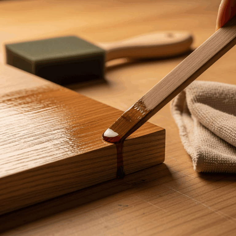Wood Finish Drips and Runs How to Apply It Smooth