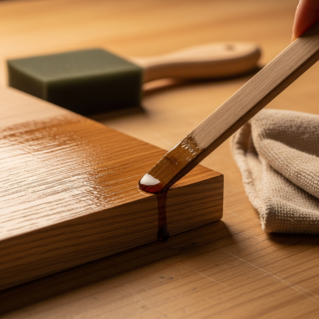 Wood Finish Drips and Runs How to Apply It Smooth