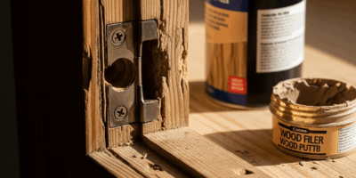 Wood Filler vs Putty Which to Use for Door Gaps